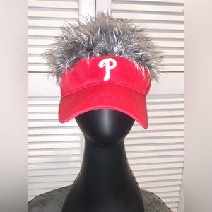 Philadelphia Phillies Flair Hair Hat Gray baseball cap